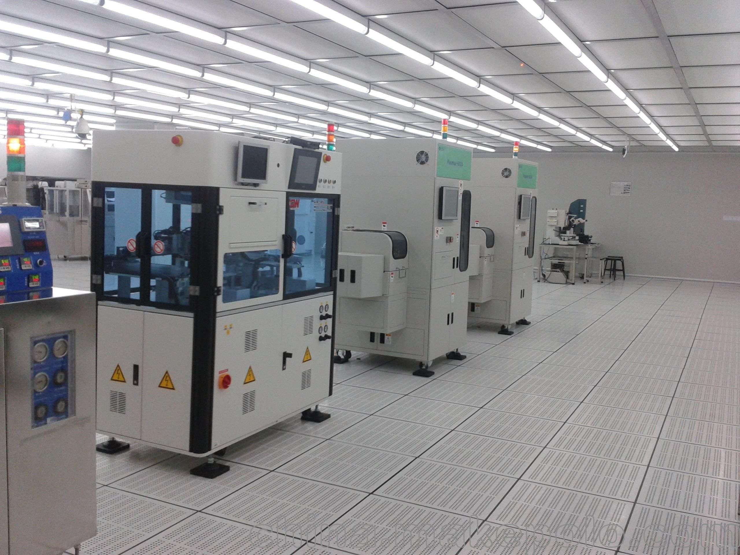 電子光學潔凈廠房的圖片 電子光學潔凈廠房的圖片