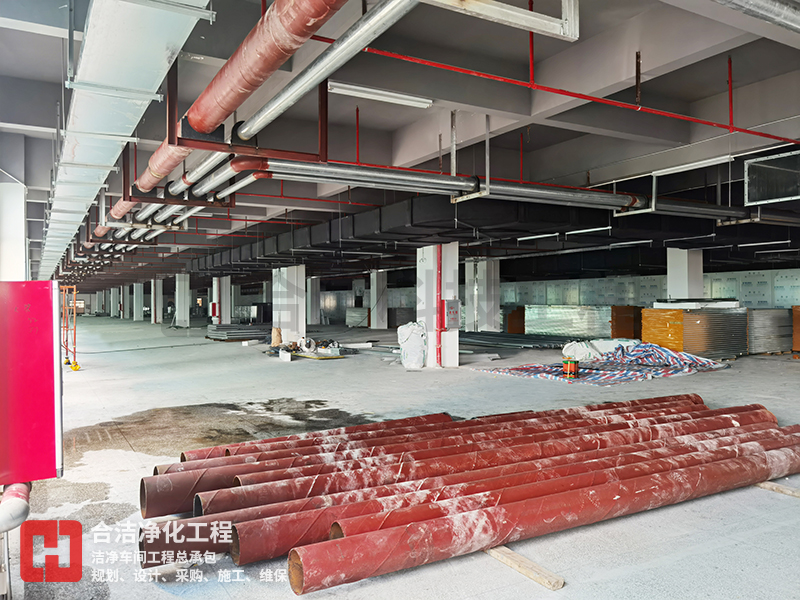 10萬(wàn)級(jí)半導(dǎo)體凈化車間