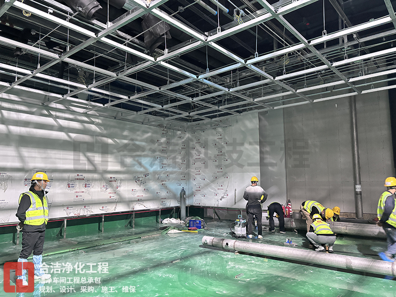 芯片潔凈廠房的圖片 芯片潔凈廠房的圖片