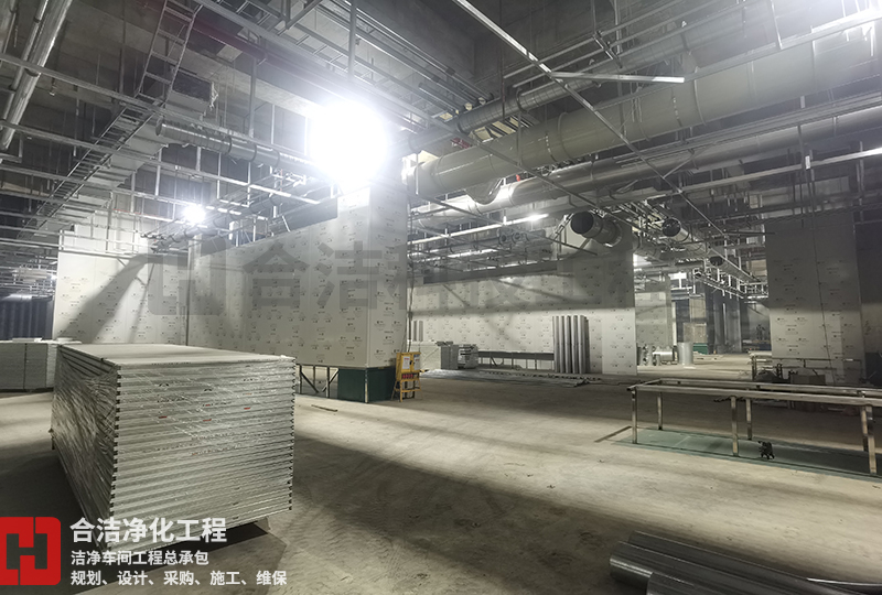 電子潔凈廠房裝修的圖片 電子潔凈廠房裝修的圖片