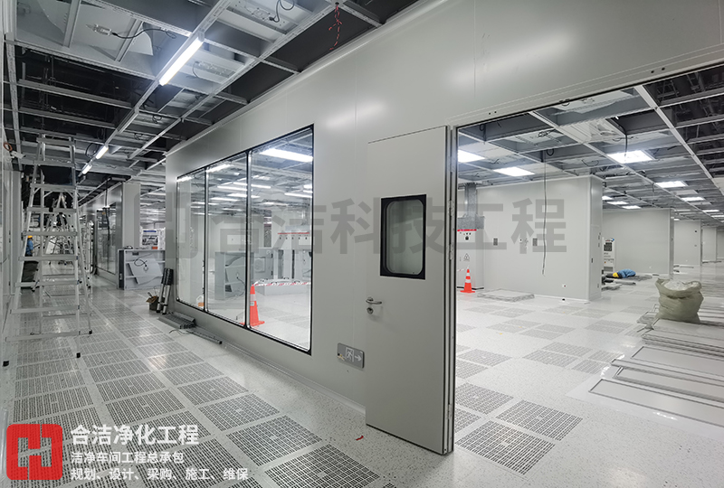 集成電路潔凈廠房的圖片